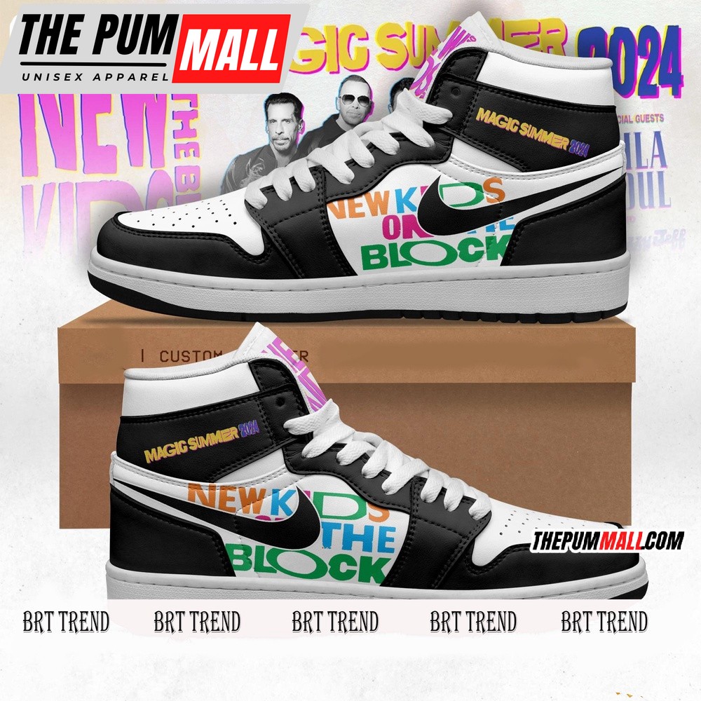 New Kids On The Block Magic Summer Tour 2024 Air Jd 1 Shoes