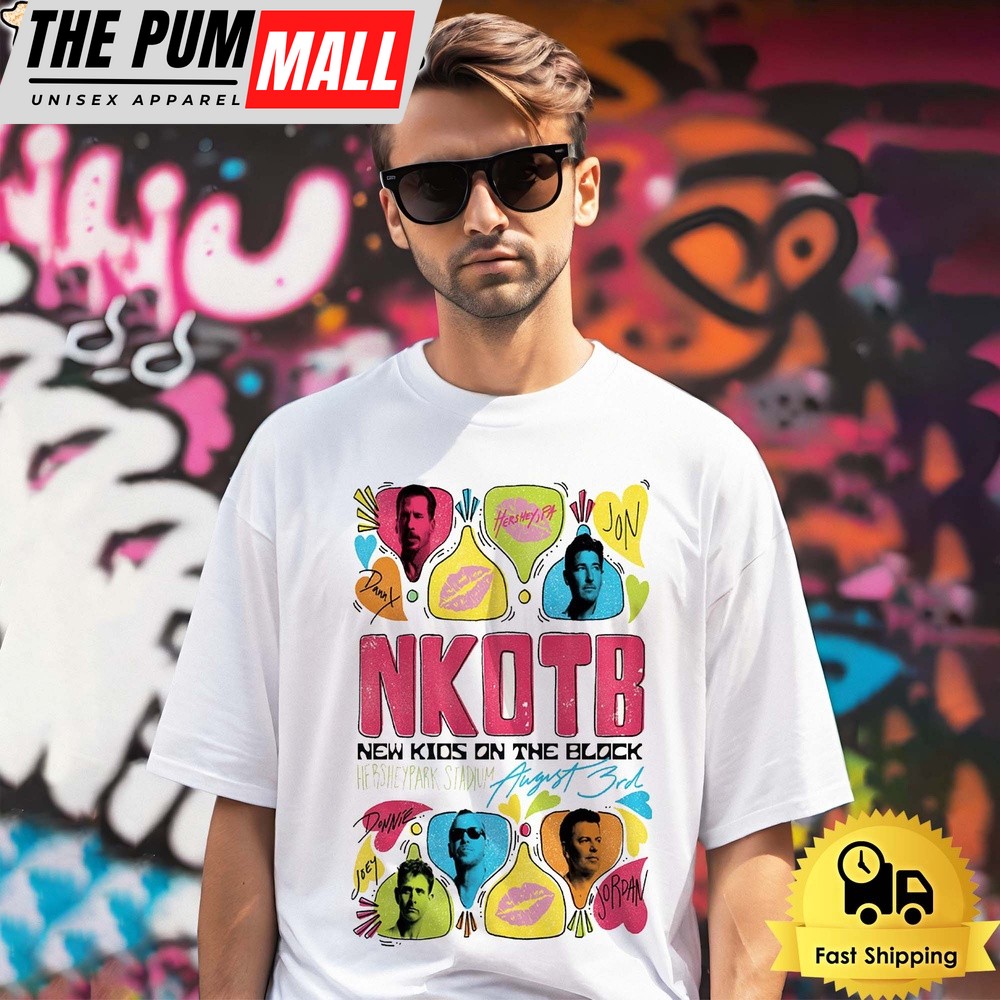 New Kids On The Block Tour At Hersheypark Stadium In Hershey PA Unisex T-Shirt