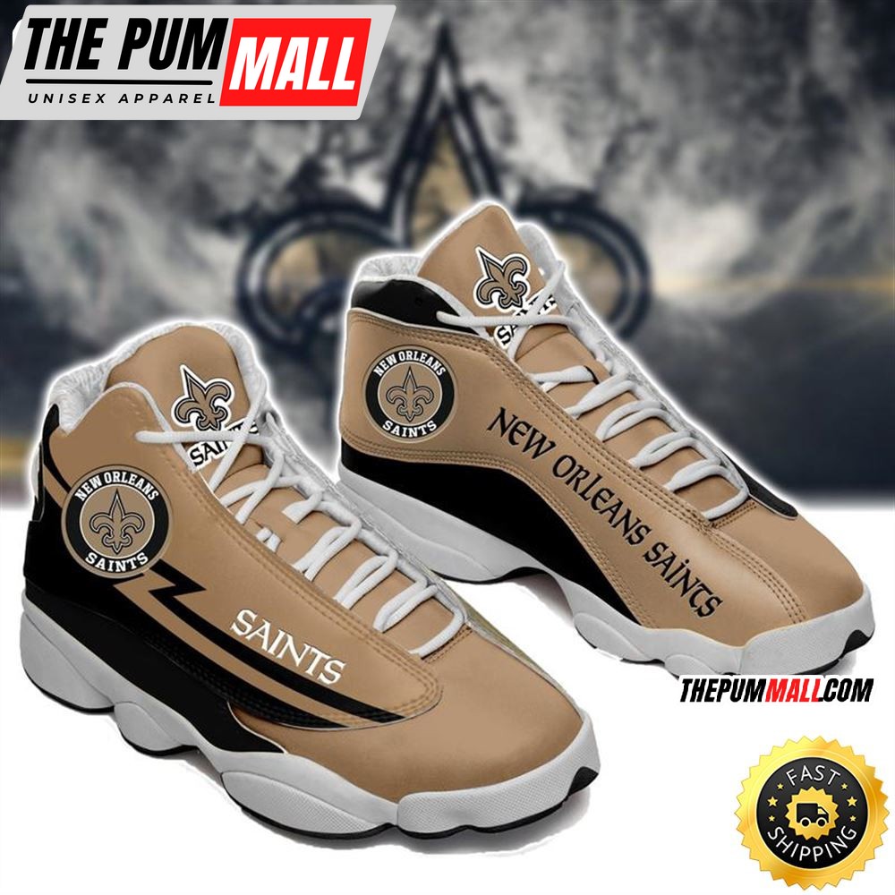 New Orleans Saints Nfl Ver 1 Air Jd 13 Sneaker