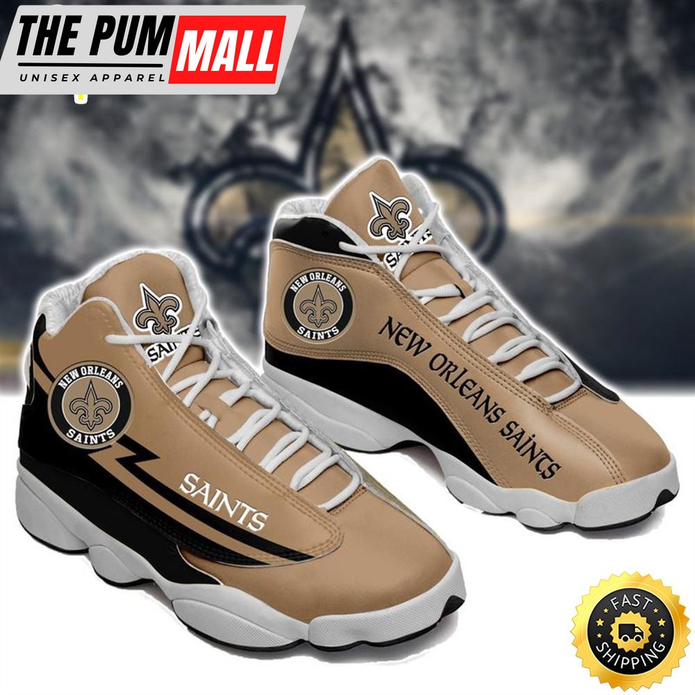 New Orleans Saints Nfl Ver 1 Air Jd 13 Sneaker