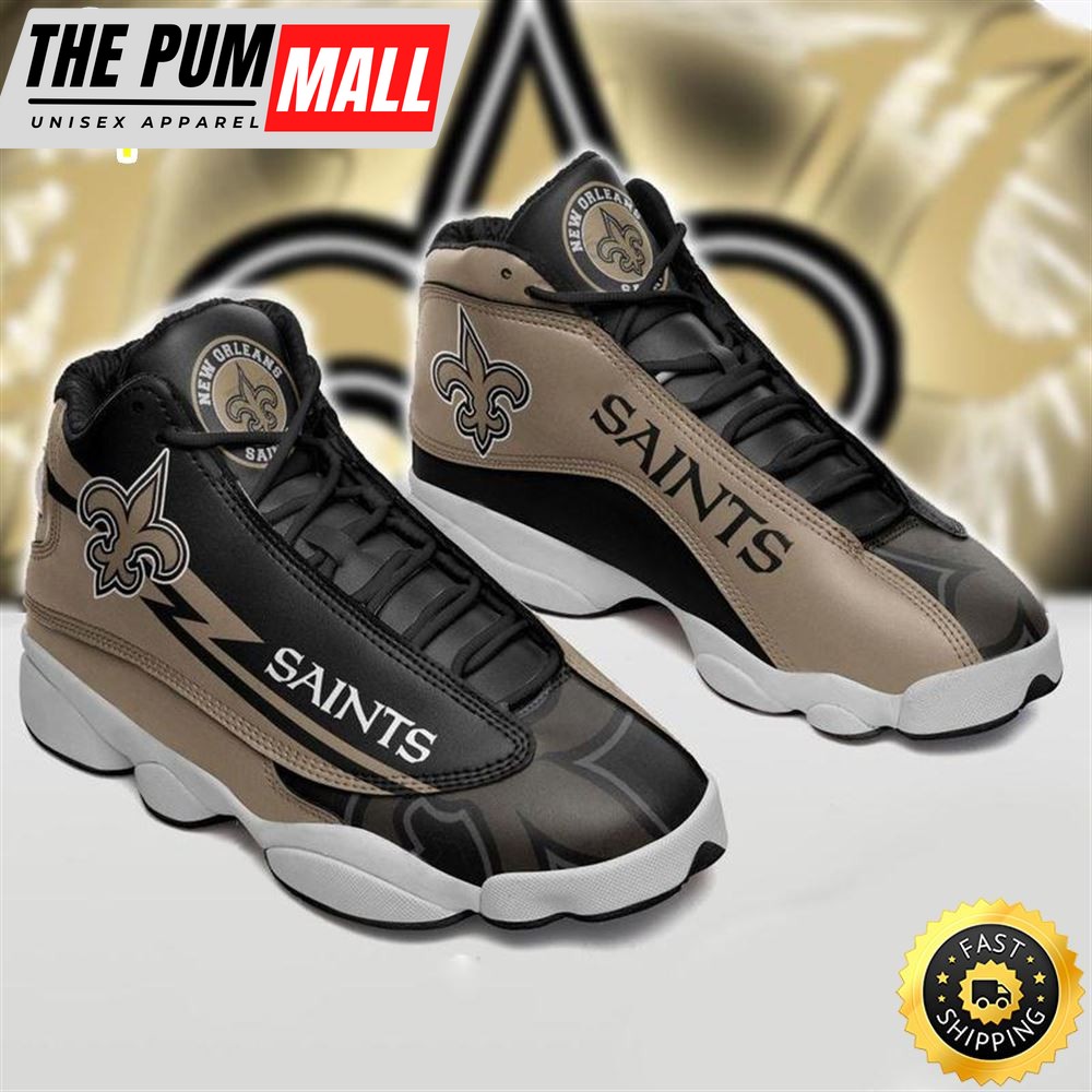 New Orleans Saints Nfl Ver 2 Air Jd 13 Sneaker