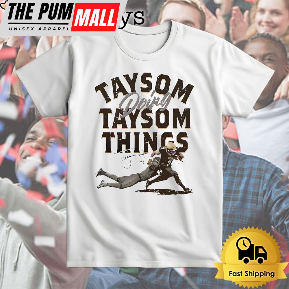 New Orleans Saints Taysom Doing Taysom Things Taysom Hill T Shirt