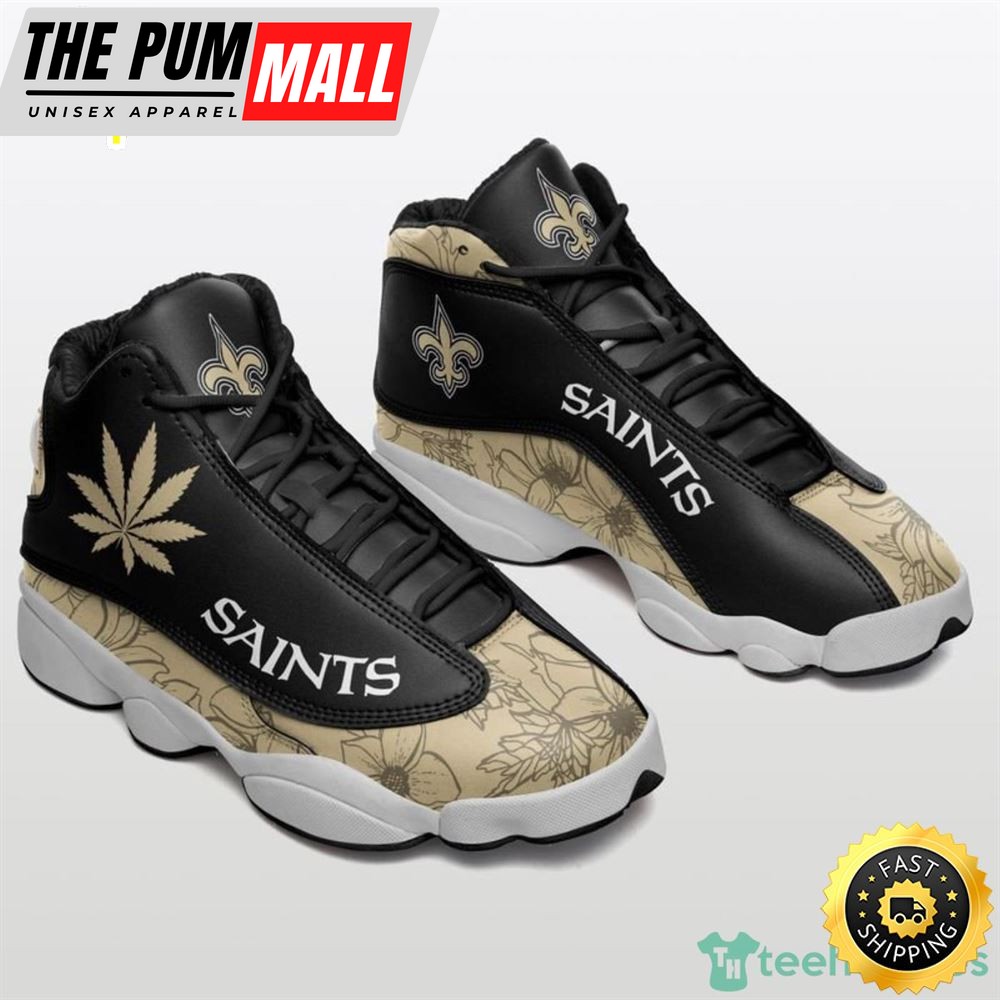 New Orleans Saints Weed Limited Edition Air Jd Jordan 13 For Fans