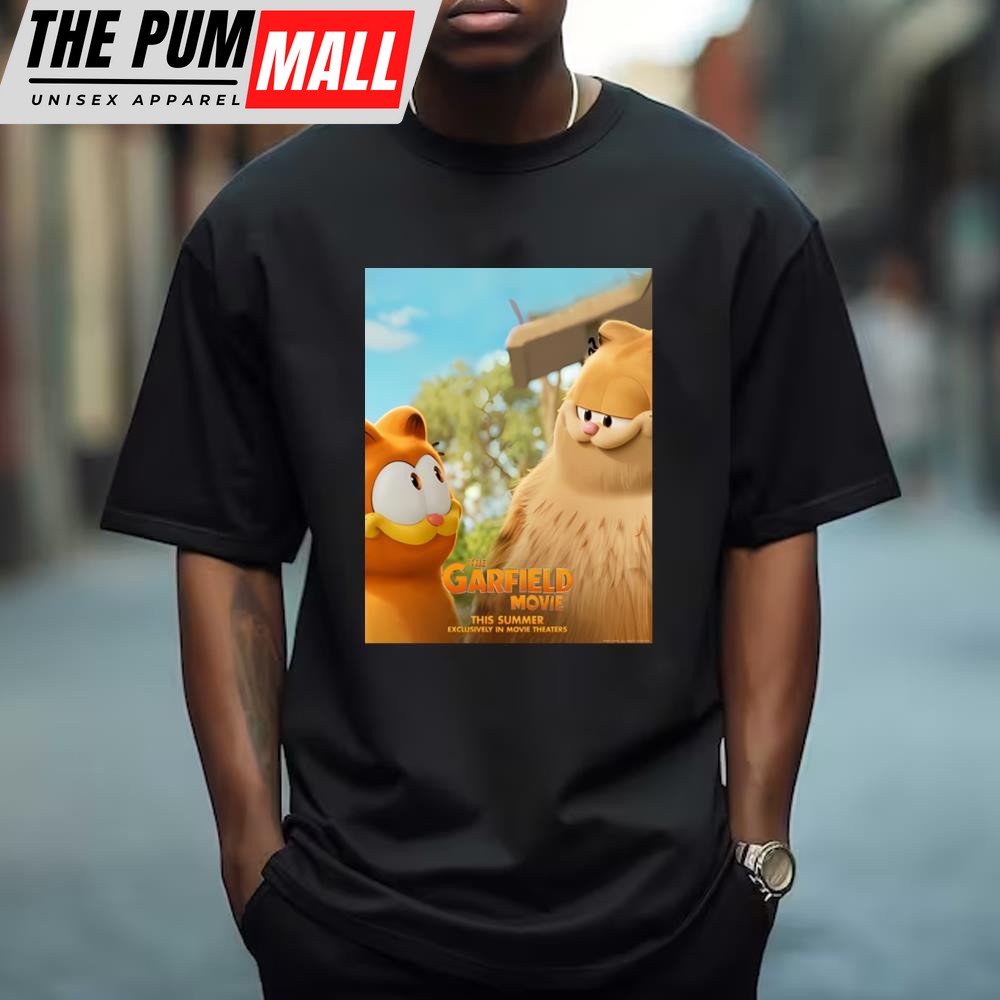 New Poster For The Garfield Movie Summer 2025 Exclusively In Movie Theaters Poster T-Shirt