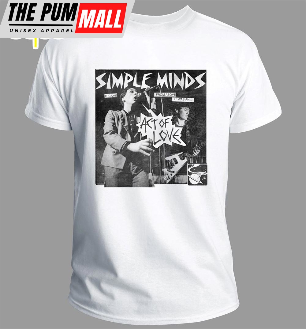 New Simple Minds Merch For Good T-Shirt
