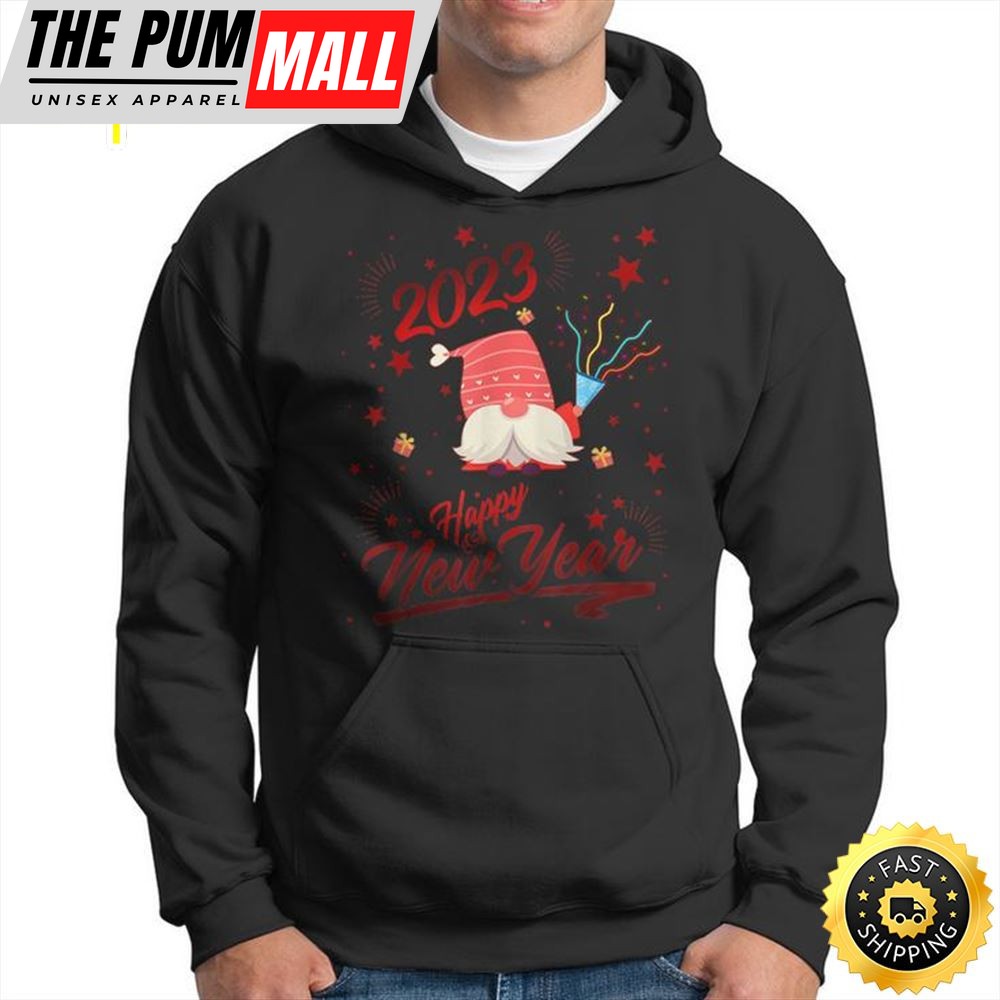 New Years Eve Party Supplies 2025 Gnome Happy New Year Unisex Basic T-shirt