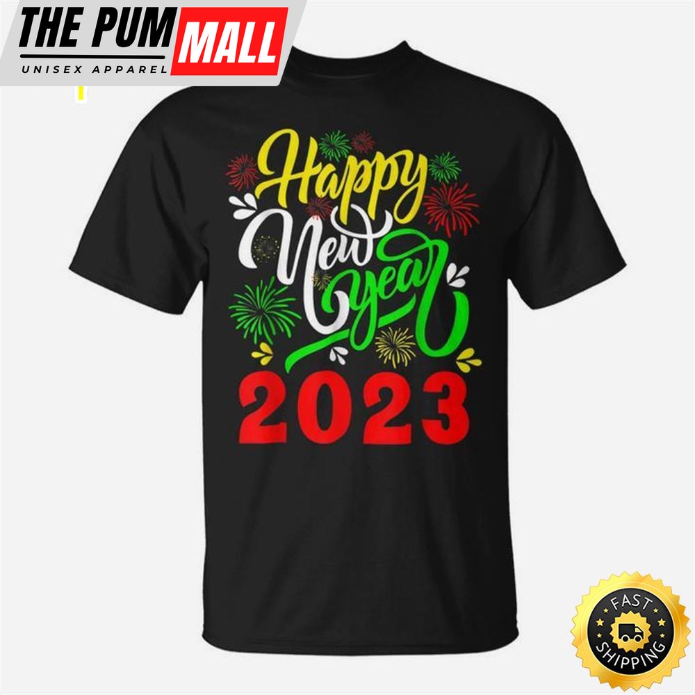 New Years Eve Party Supplies Kids Nye 2025 Happy New Year T-shirt Graphic Tee