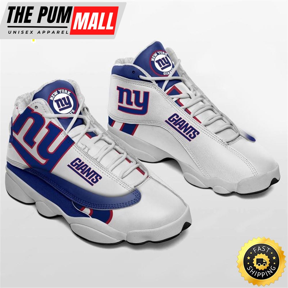 New York Giants Nfl Ver 1 Air Jd 13 Sneaker