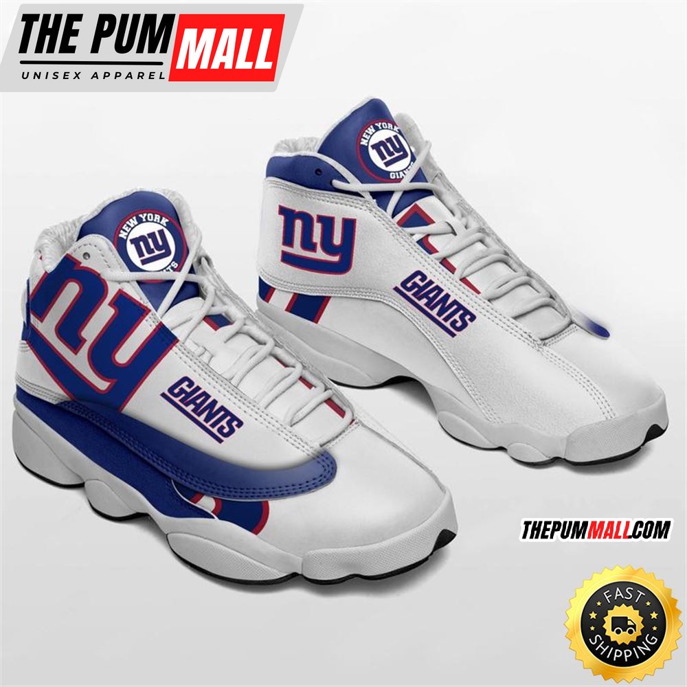 New York Giants Nfl Ver 1 Air Jd 13 Sneaker