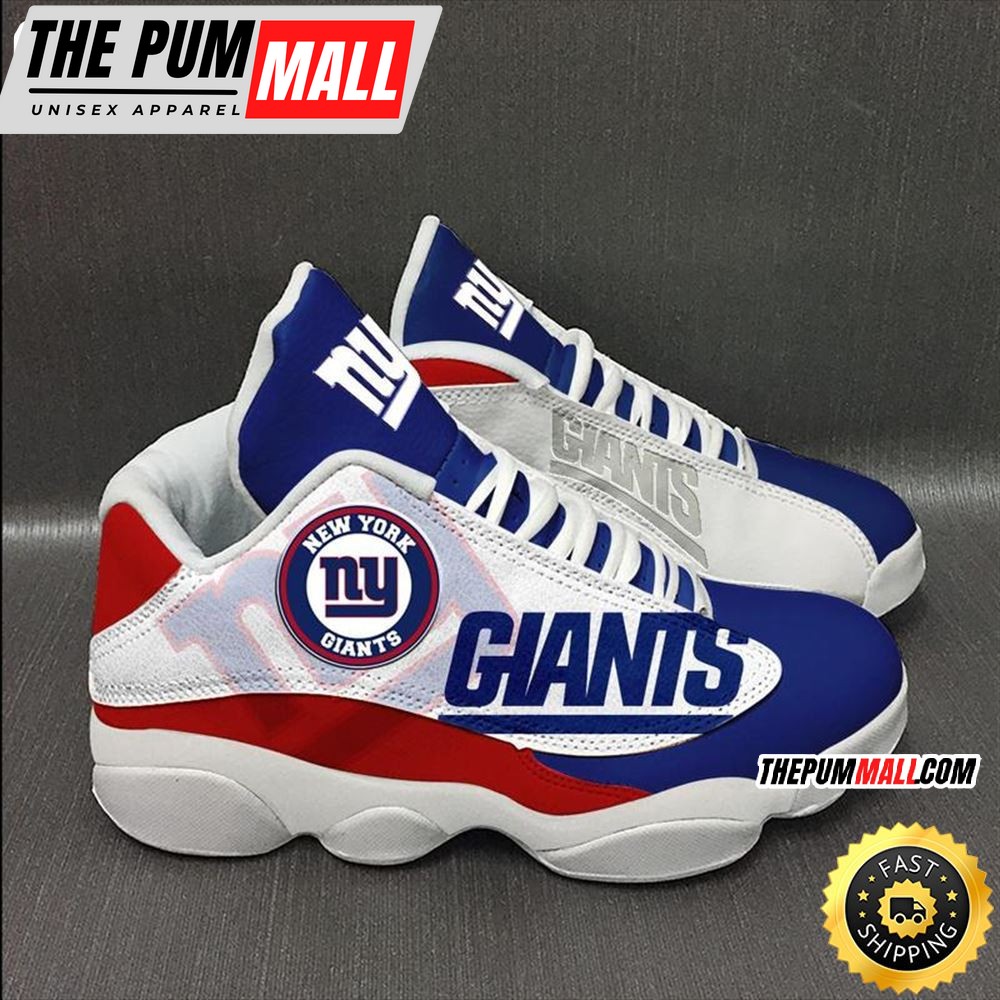 New York Giants Nfl Ver 2 Air Jd 13 Sneaker
