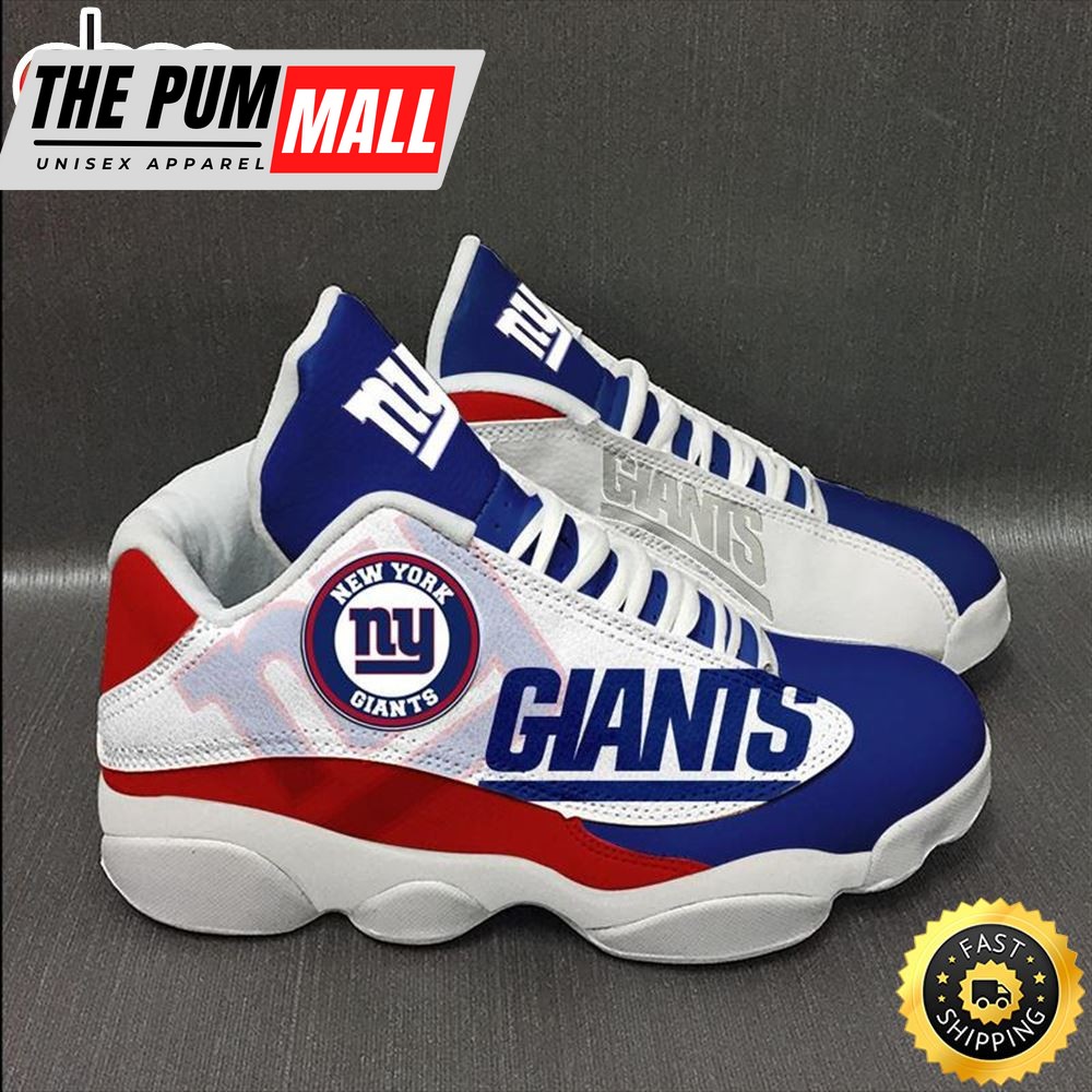 New York Giants Nfl Ver 2 Air Jd 13 Sneaker