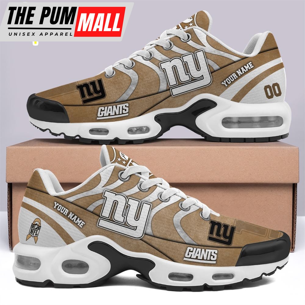 New York Giants TN Shoes Custom Your Name And Number Max Plus Shoes