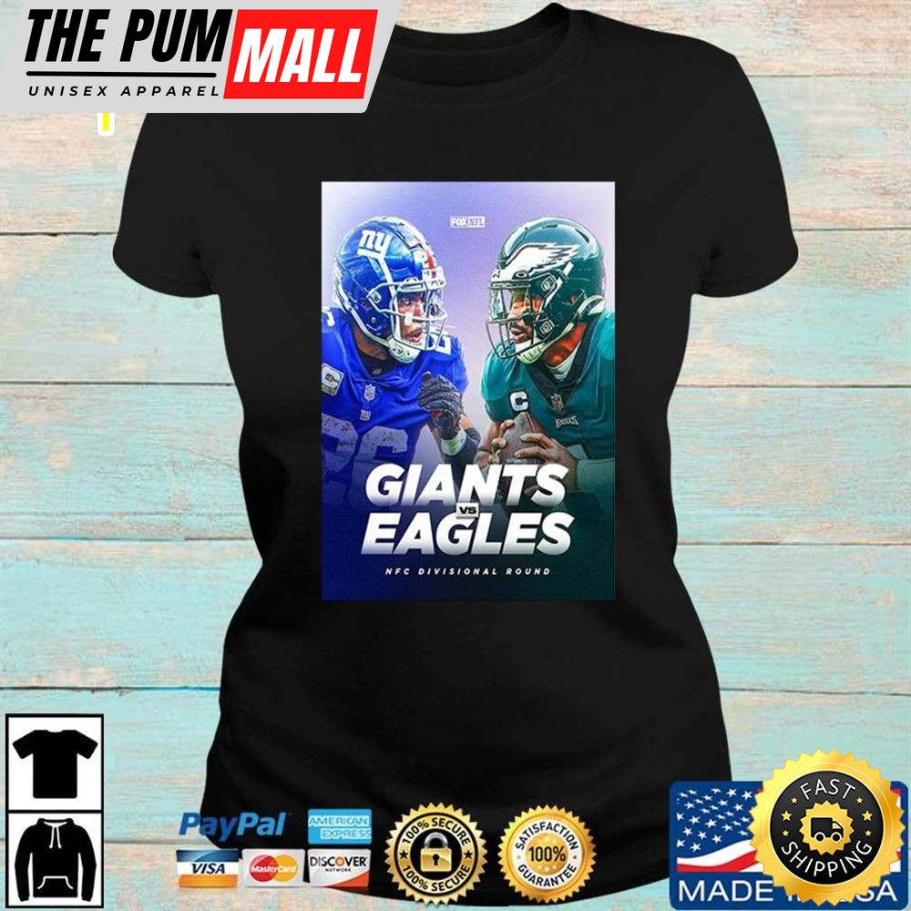 New York Giants Vs Philadelphia Eagles Nfc Divisional Round This One Should Be Fun Shirt