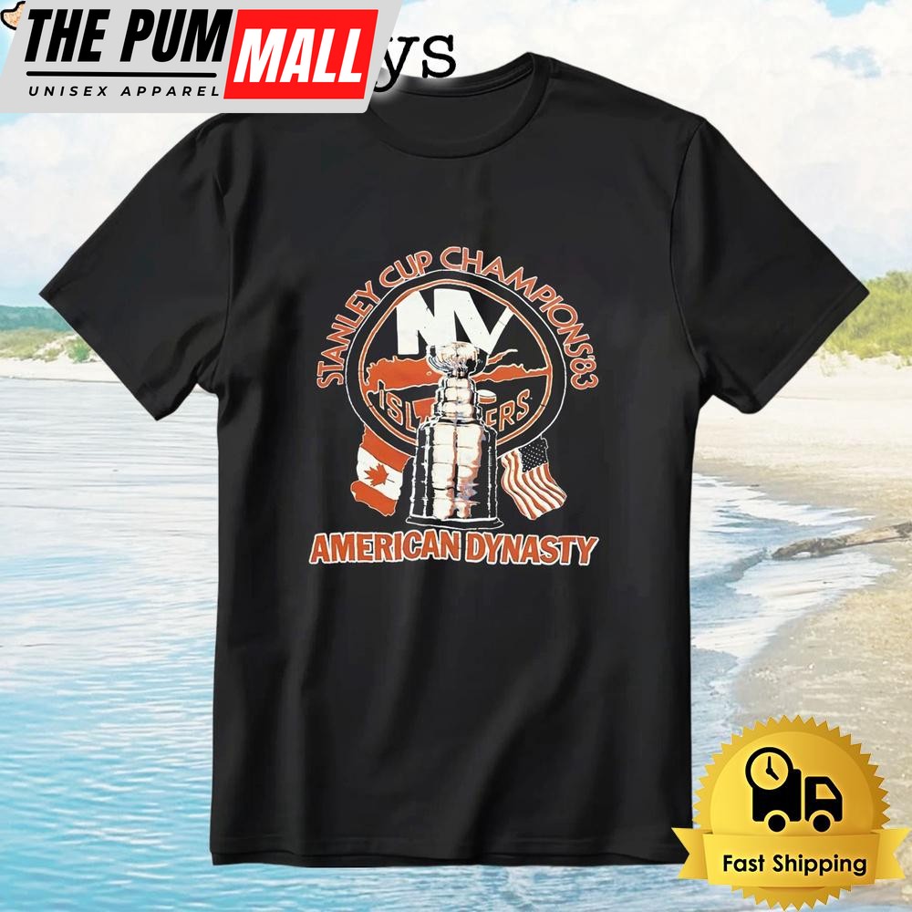 New York Islanders Stanley Cup Champions American Dynasty T-Shirt