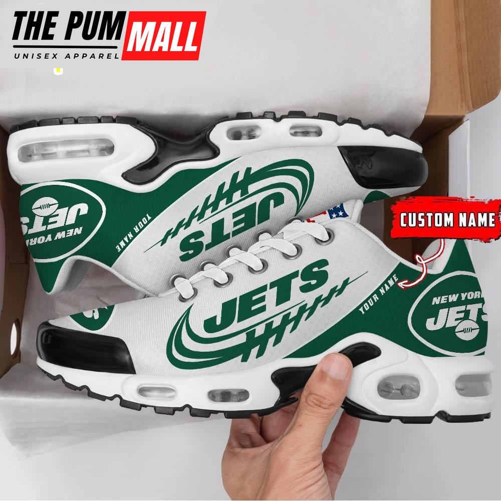 New York Jets Football Custom NFL Sport Max Plus Shoes