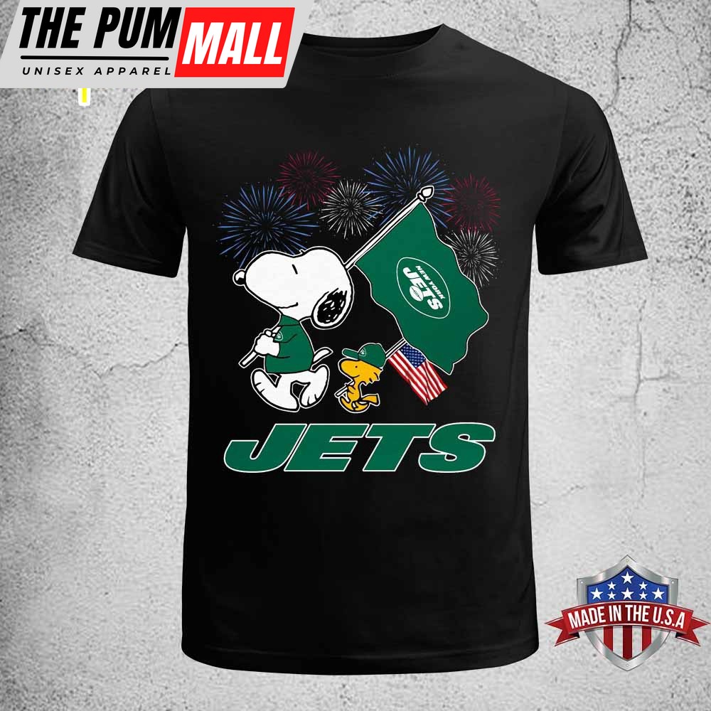 New York Jets Happy 4th Of July Independence Day Unisex T-Shirt