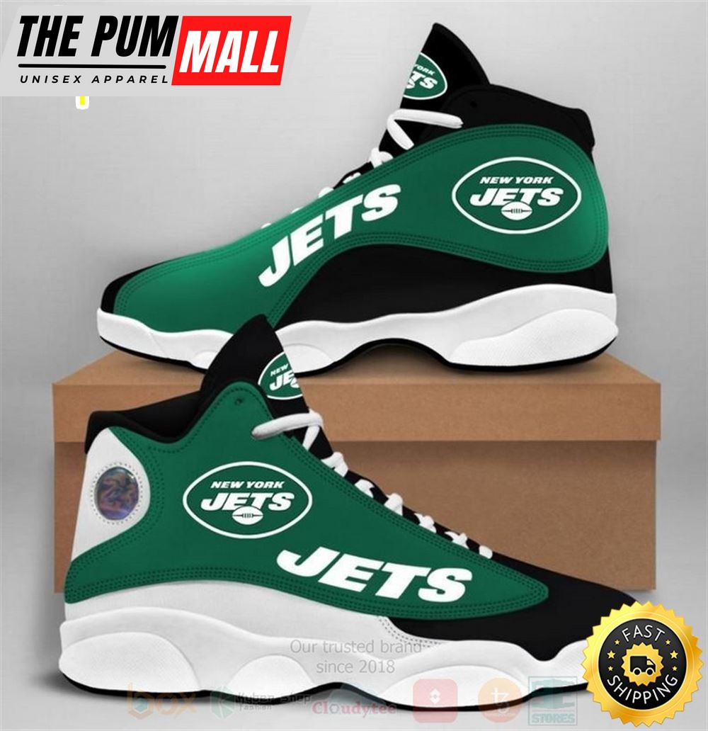New York Jets Nfl Air Jd 13 Shoes
