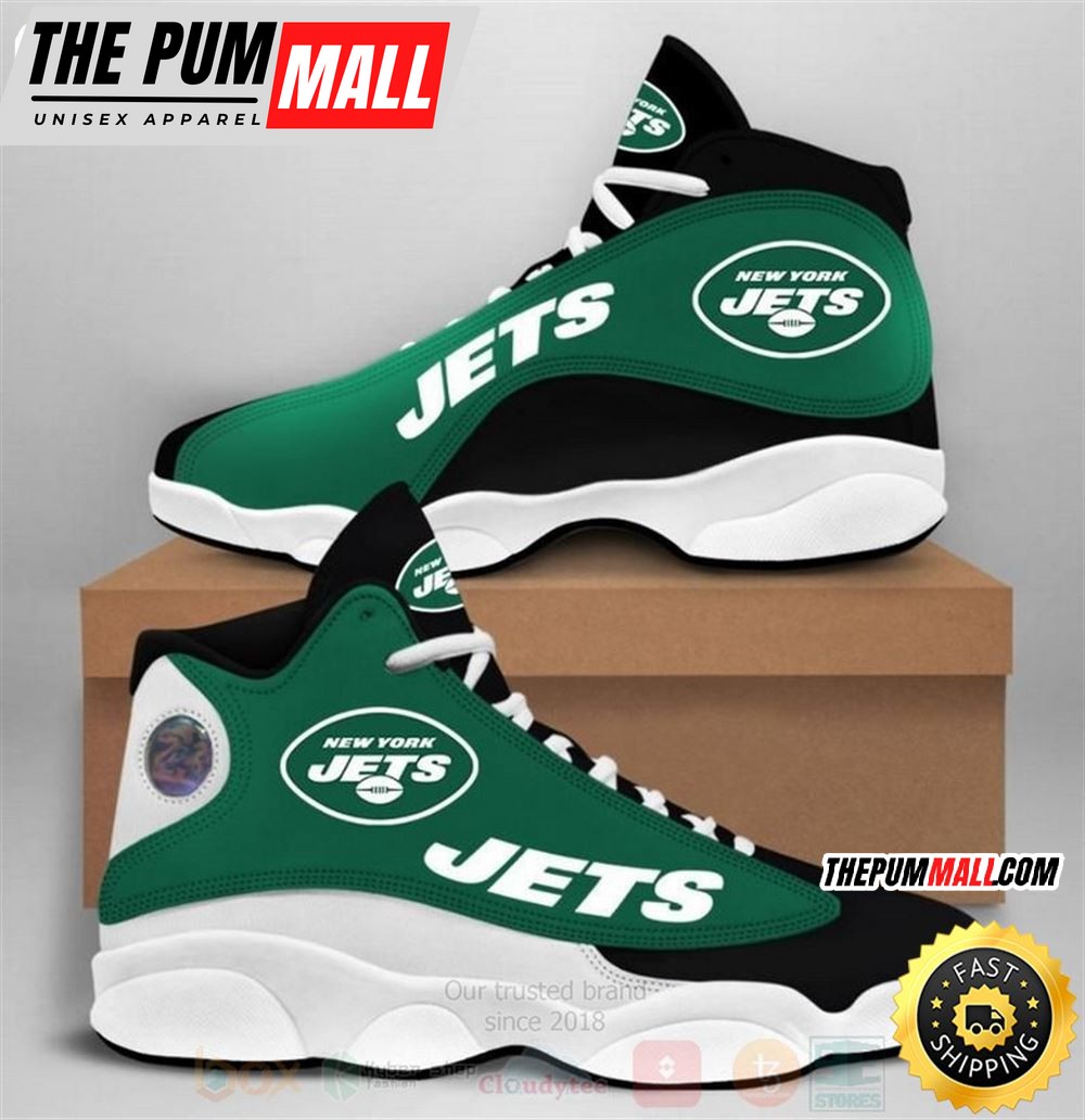 New York Jets Nfl Air Jd 13 Shoes