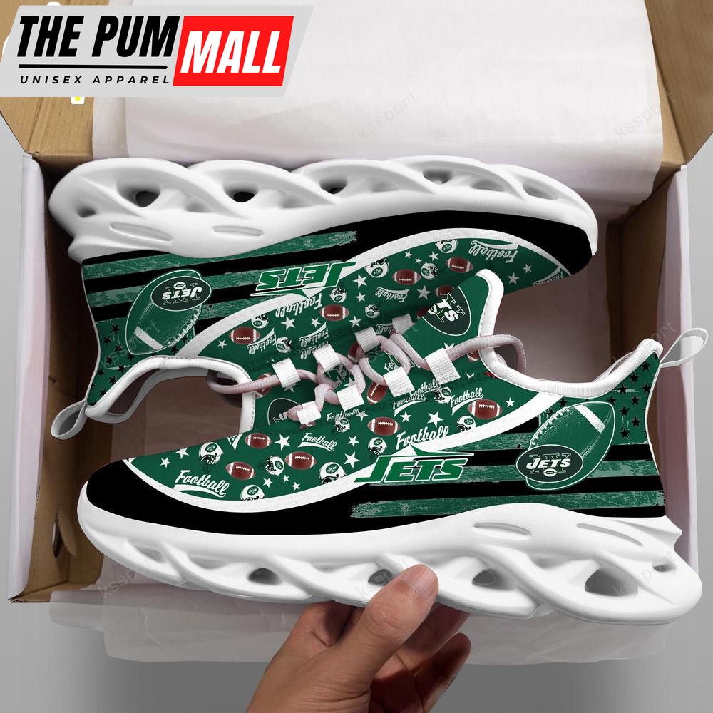 New York Jets NFL Clunky Sport Max Soul Shoes New Design For Fans