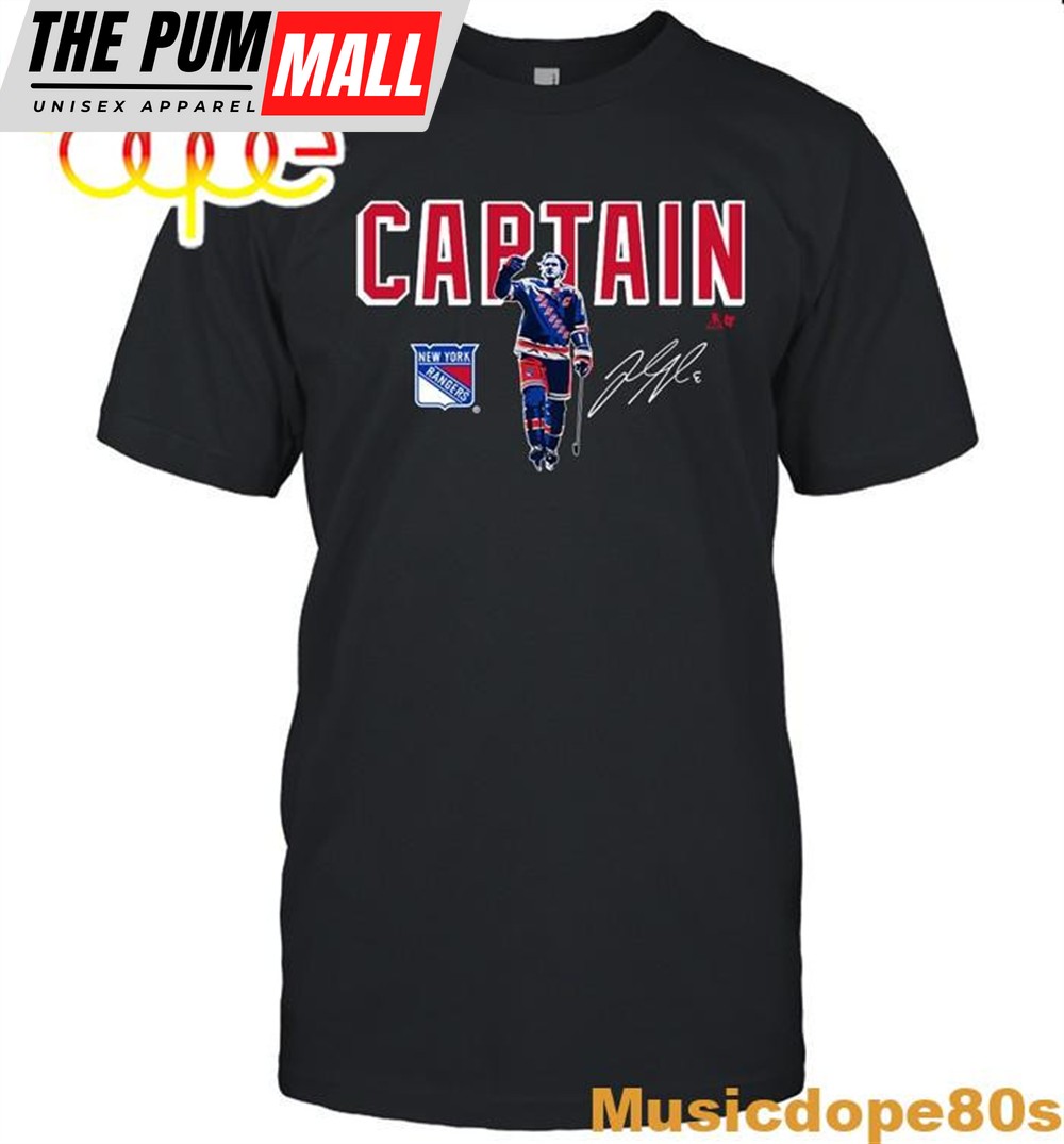 New York Rangers BreakingT Exclusive Rangers Trouba Captain T Shirt