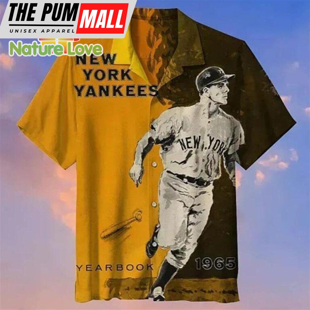 New York Yankees 1965 Vintage Hawaiian Shirt