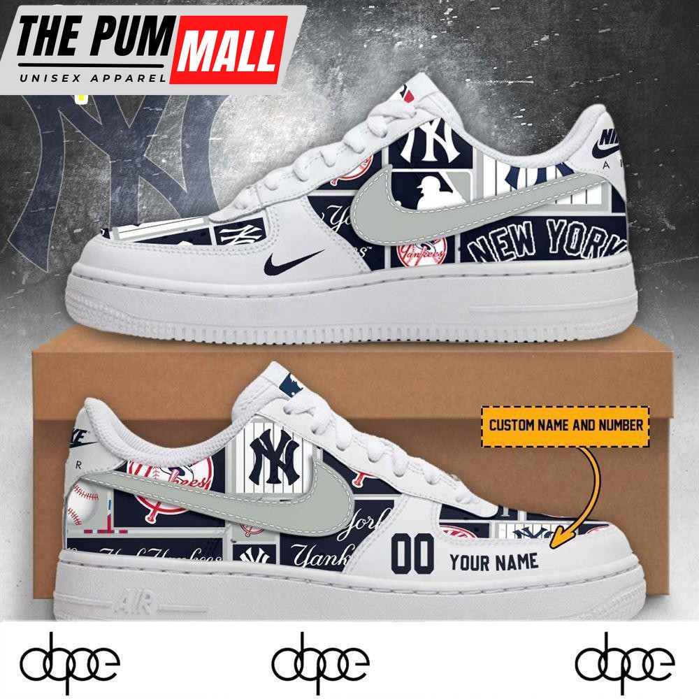 New York Yankees 2024 Number Af1 Sneaker