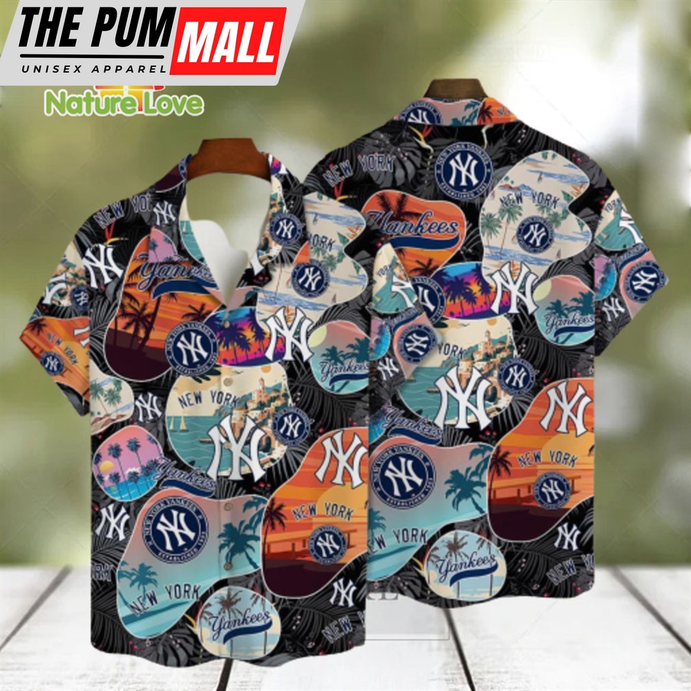 New York Yankees Retro Summer Hawaiian Shirt
