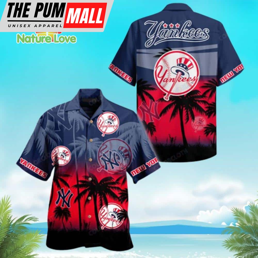 New York Yankees Summer Beach Hawaiian Shirt