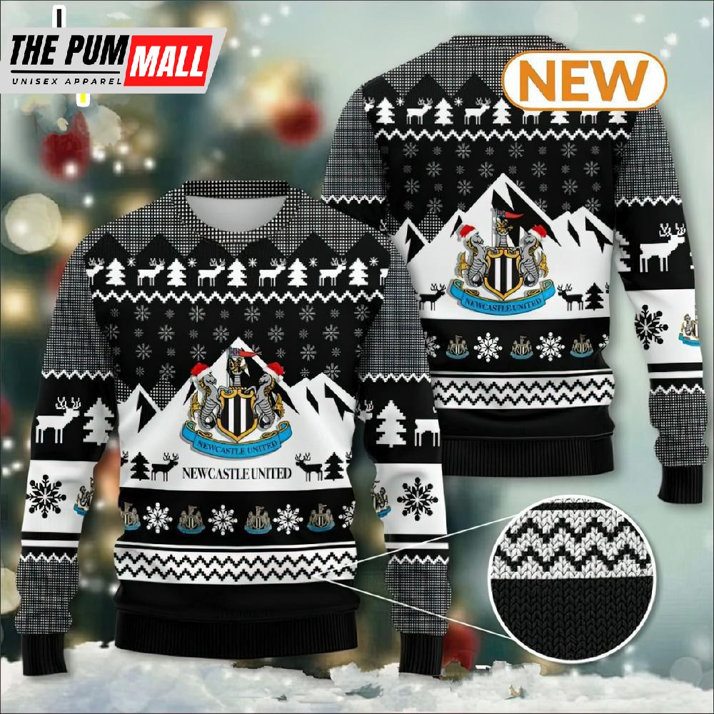 Newcastle United , Christmas GiftUgly Christmas Sweater Shirt, Sweatshirt
