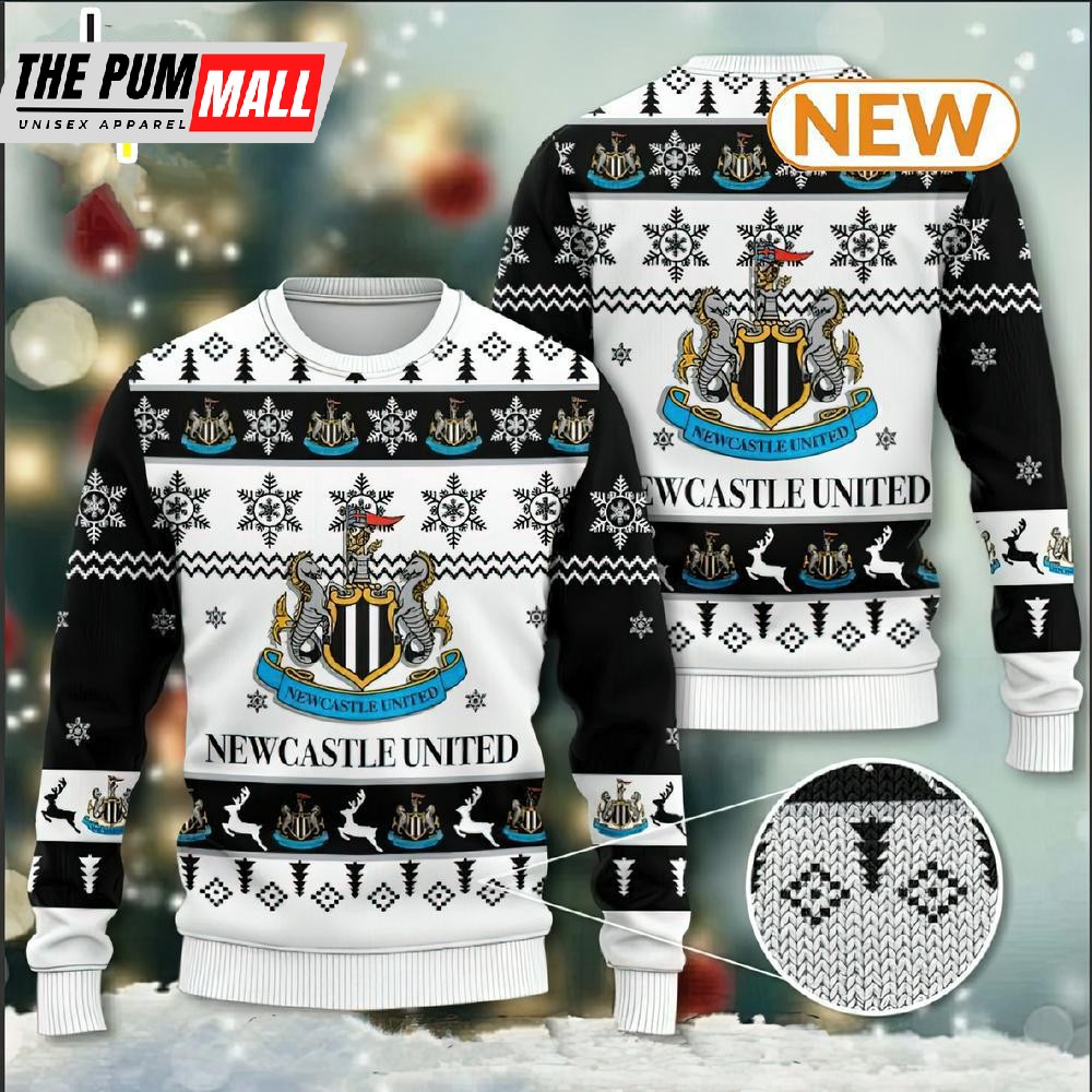 Newcastle United Ugly Christmas Sweater Shirt, Sweatshirt