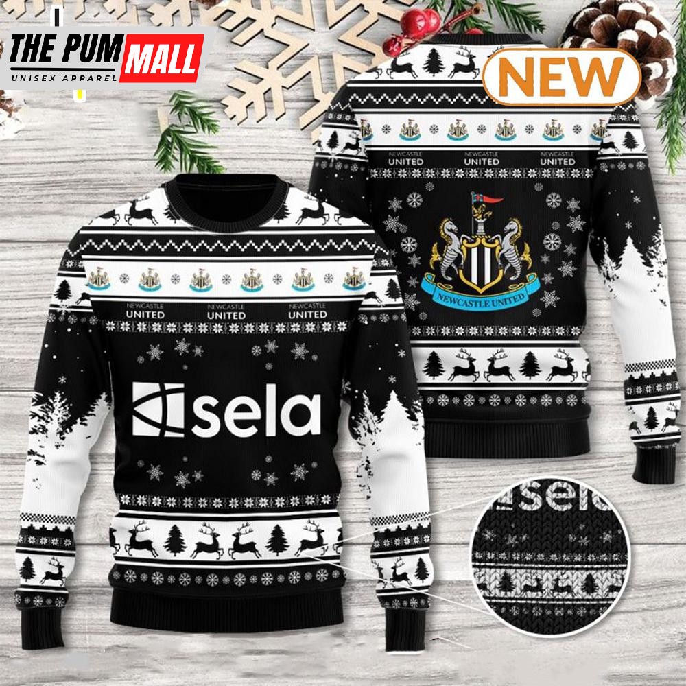 Newcastle United Ugly Christmas Sweater Shirt, Sweatshirt