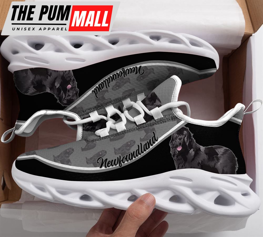 Newfoundland Max Soul Shoes, For Women Men Kid, Gift For Dog Lover