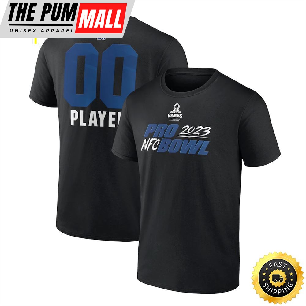 NFC Branded 2023 Pro Bowl Pick-A-Player Black T-shirt