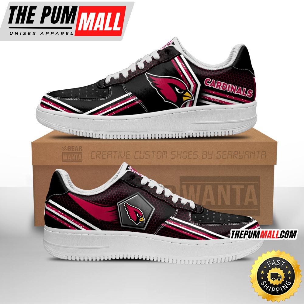 NFL Arizona Cardinals Air Force 1 Shoes Air Sneakers For Fans