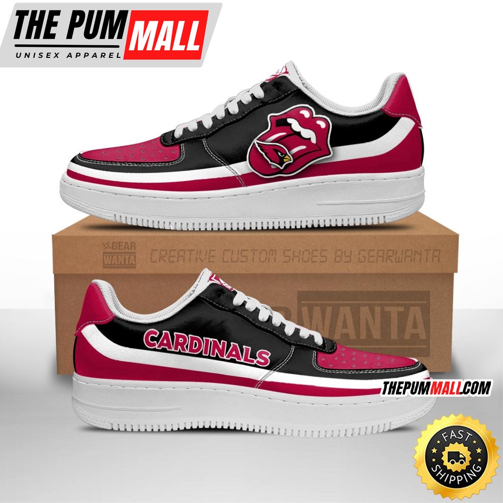 NFL Arizona Cardinals Air Force 1 Shoes Sexy Lips For Fans