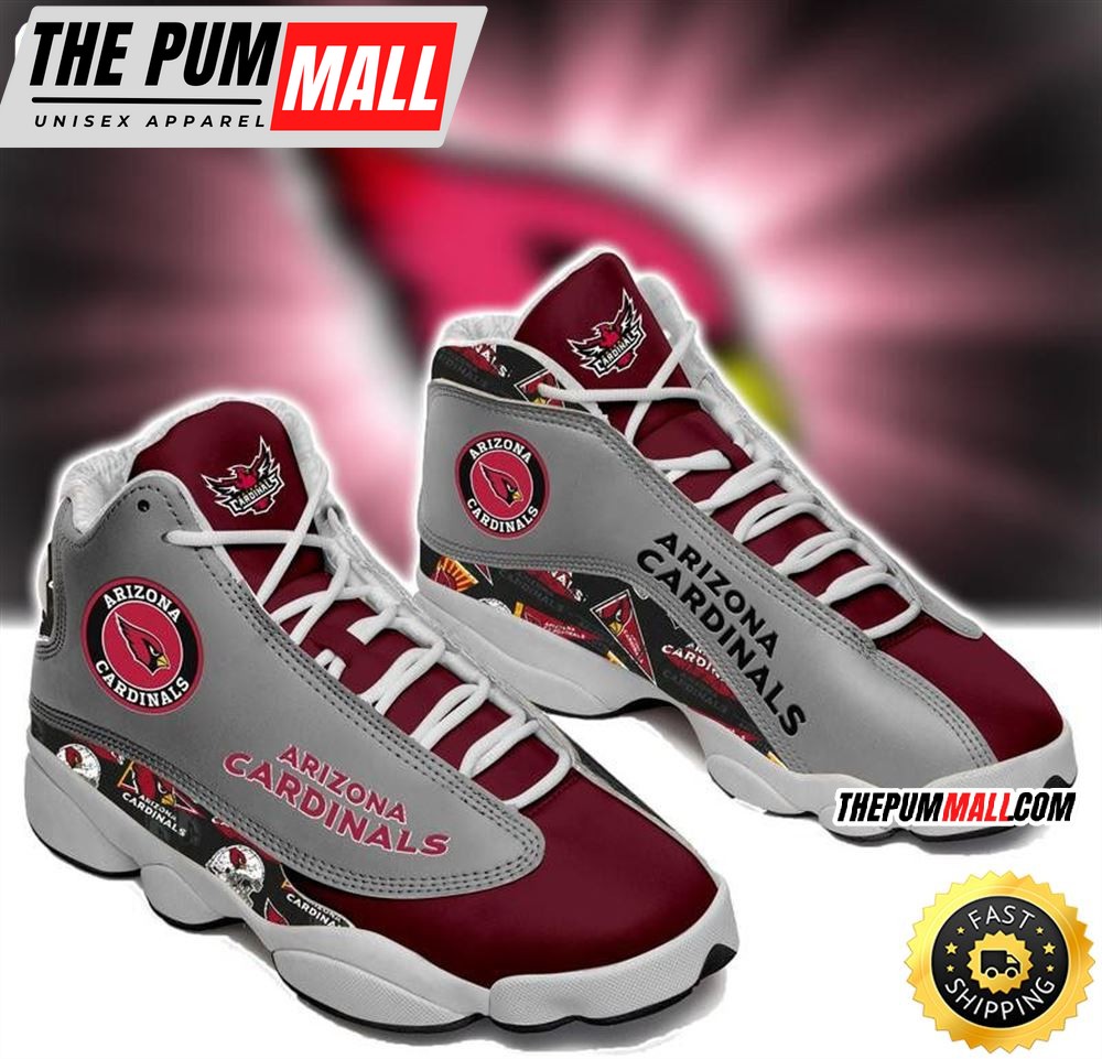NFL Arizona Cardinals Air Jd 13 Shoes V2