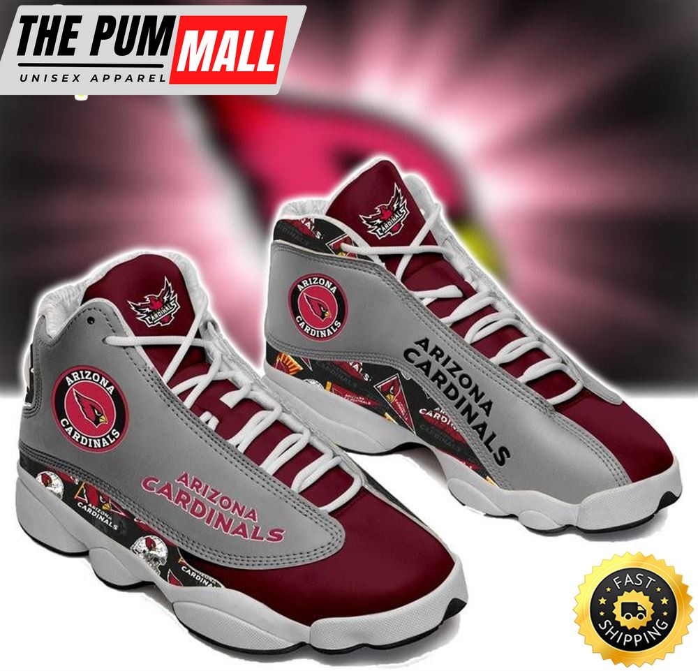 NFL Arizona Cardinals Air Jd 13 Shoes V2