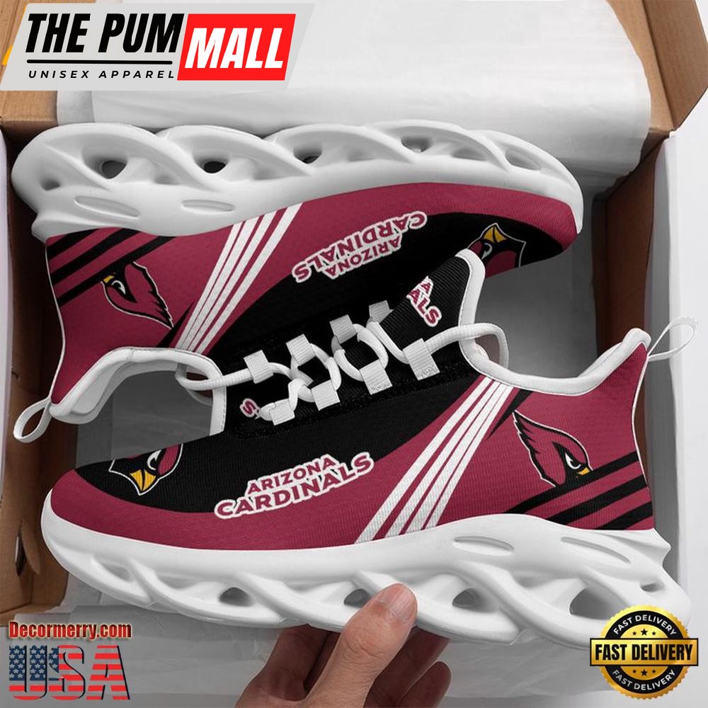 NFL Arizona Cardinals Basic Logo Max Soul Shoes , Running Sneakers Shoes