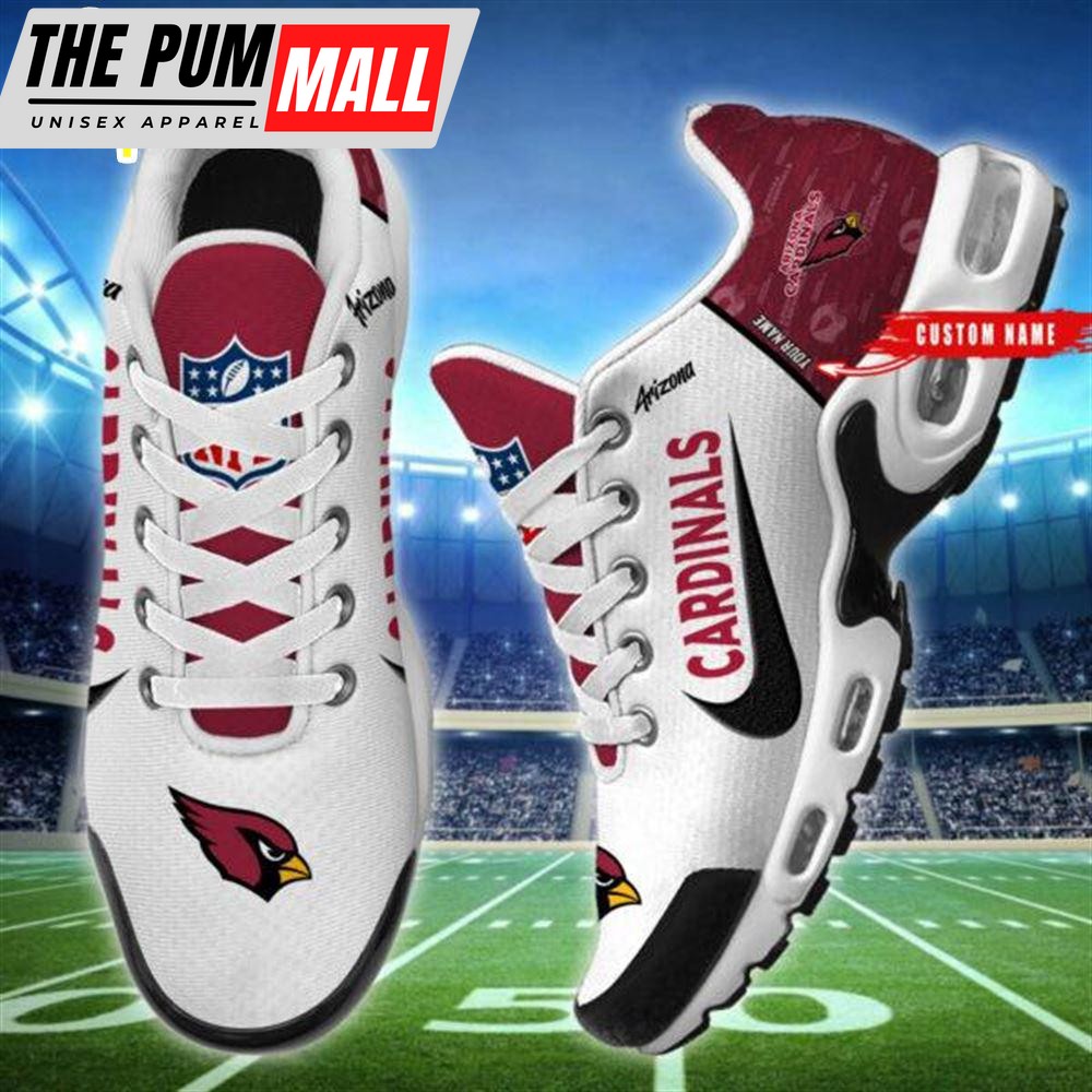 NFL Arizona Cardinals Custom Name Air Max Plus Shoes