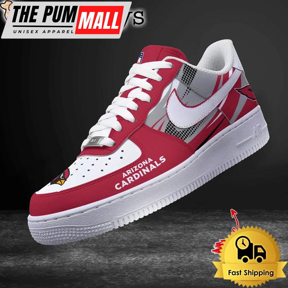 NFL Arizona Cardinals Dress With A Winning Attitude Custom Air Force 1 Shoes