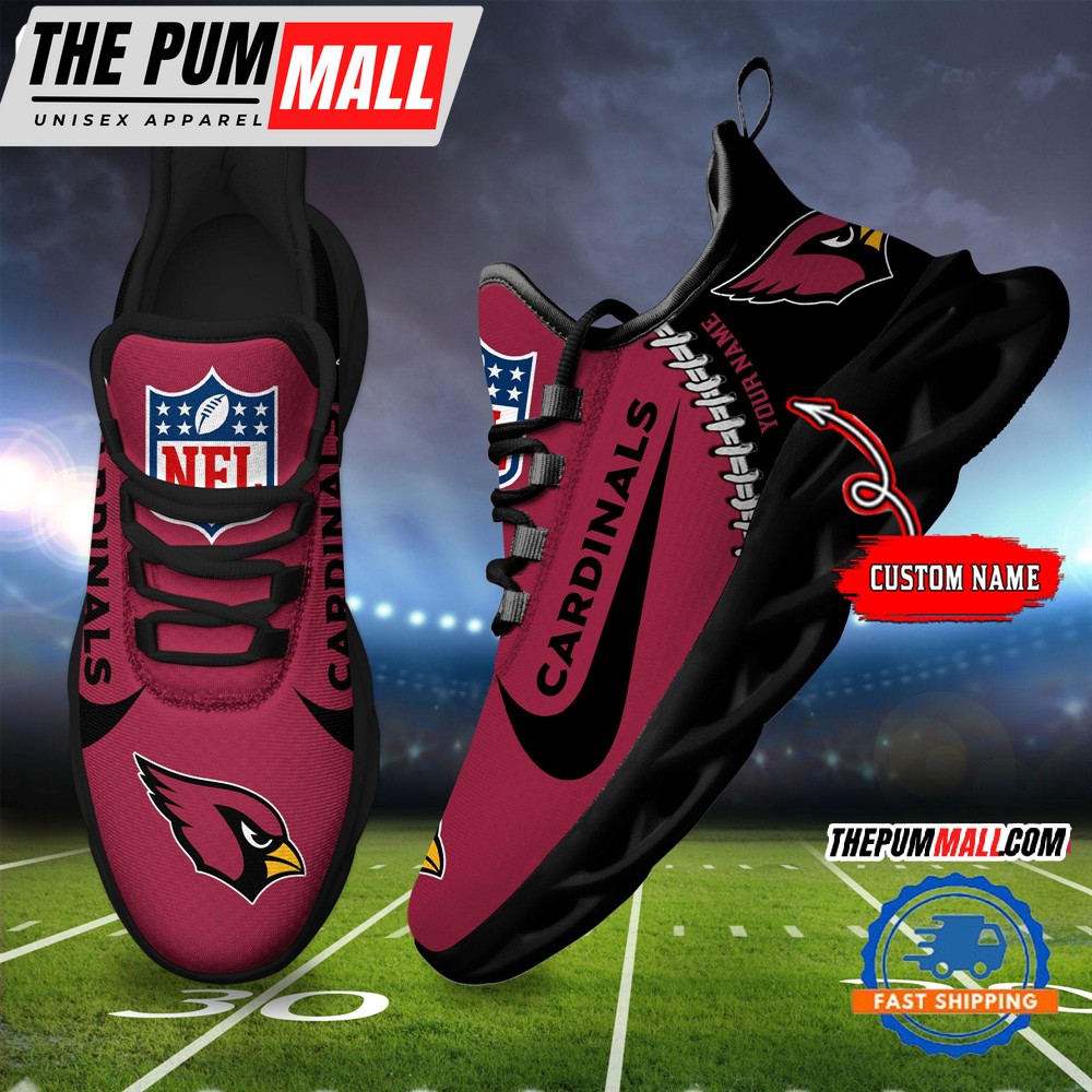 NFL Arizona Cardinals Football New Season Sneaker Max Soul Shoes