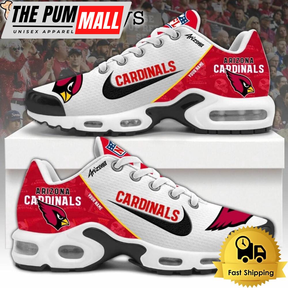 NFL Arizona Cardinals Logo 2024 Custom Air Max Plus Shoes, NFL Fan Shoes
