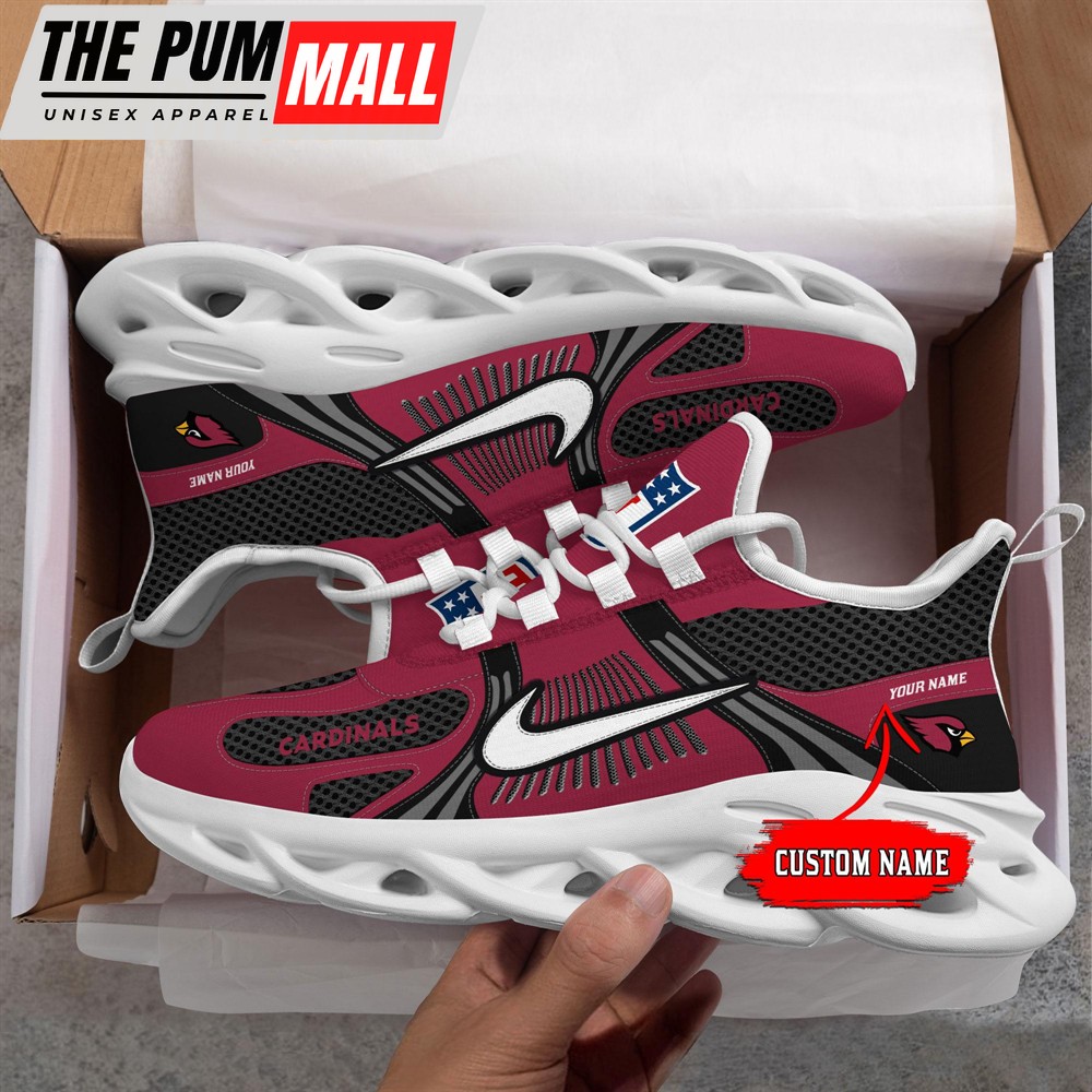 NFL Arizona Cardinals Logo Football Team New Season Max Soul Shoes