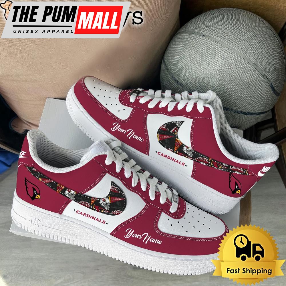 NFL Arizona Cardinals Logo Team Limited Edition New Design Custom Air Force 1 Shoes