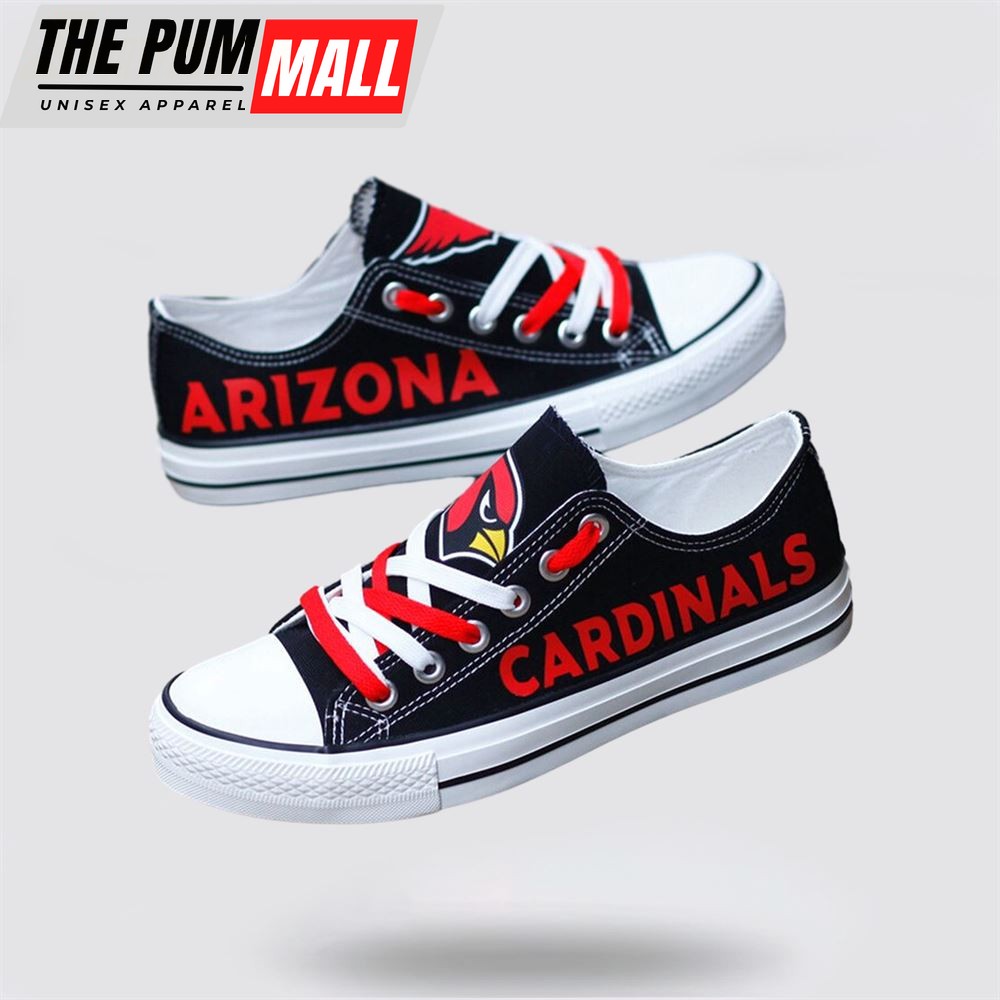 nfl-arizona-cardinals-low-top-canvas-shoes-sport-sneakers-fuel-your-passion-for-aviolila NFL Arizona Cardinals Low Top Canvas Shoes Sport Sneakers Fuel Your Passion For The Game With Every Stride