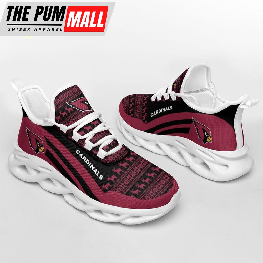 NFL Arizona Cardinals Merry Christmas Max Soul Shoes Gift For Fans