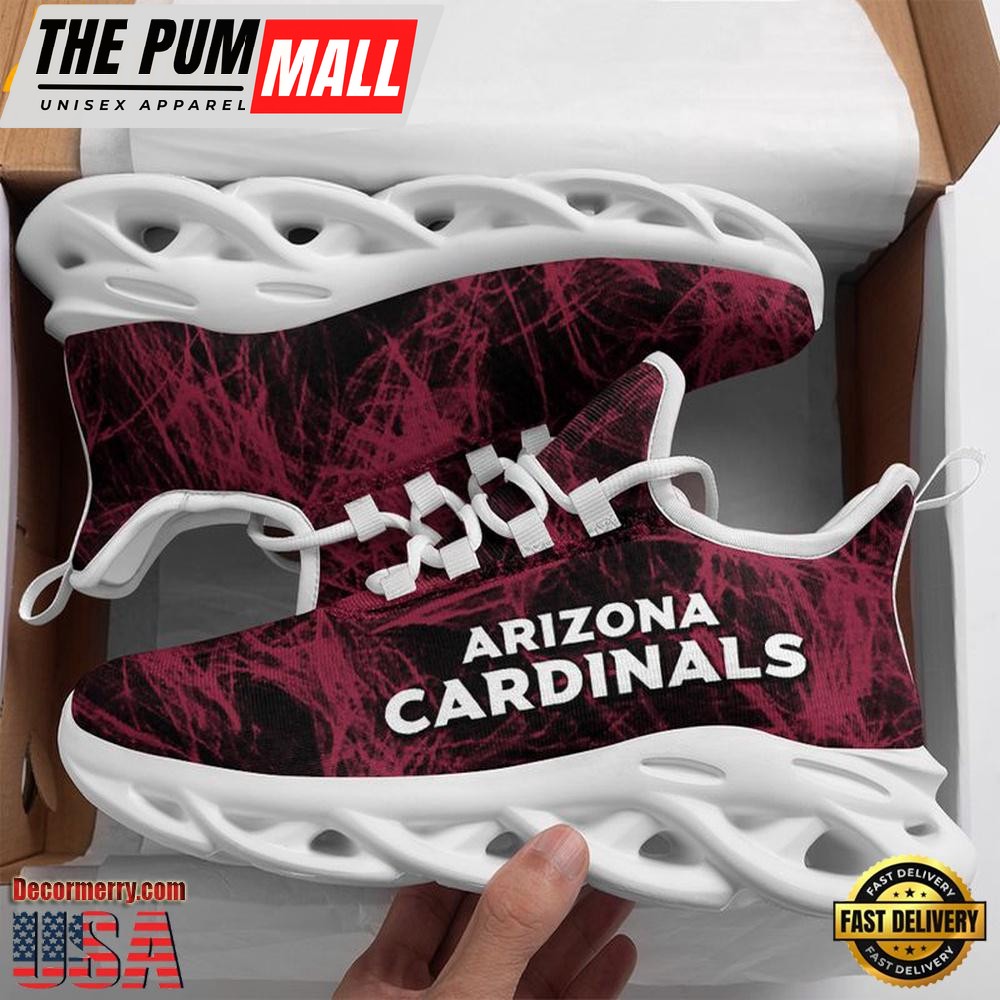 NFL Arizona Cardinals Smoke Pattern Max Soul Shoes , Running Sneakers Shoes