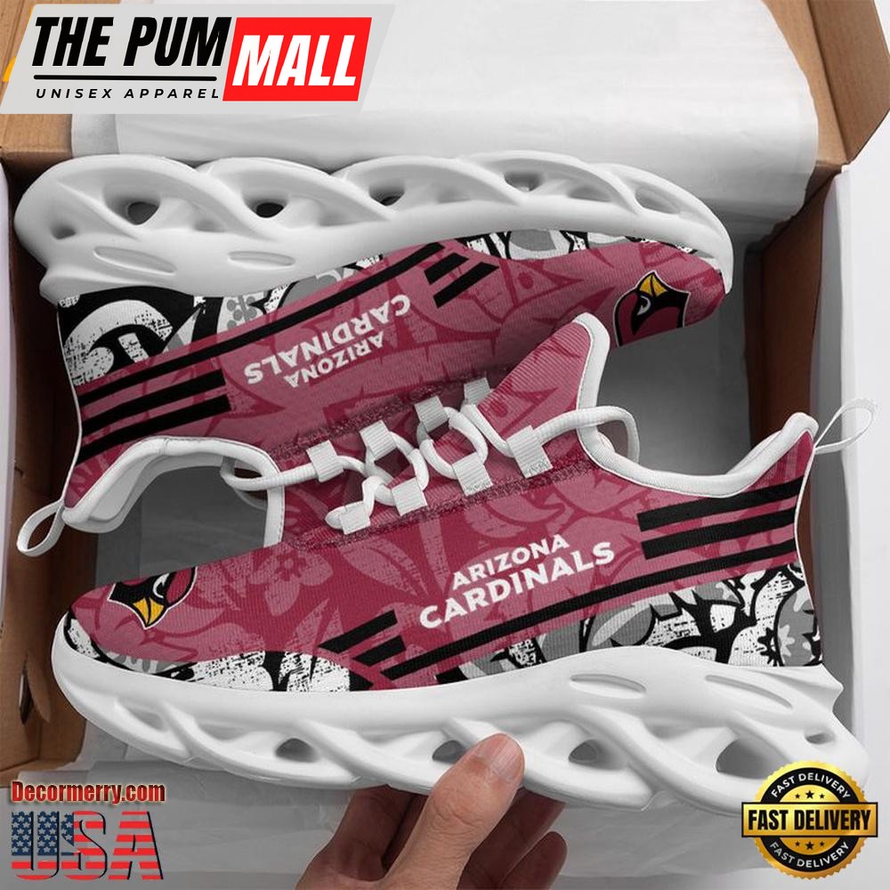 NFL Arizona Cardinals Tropical Max Soul Shoes , Running Sneakers Shoes