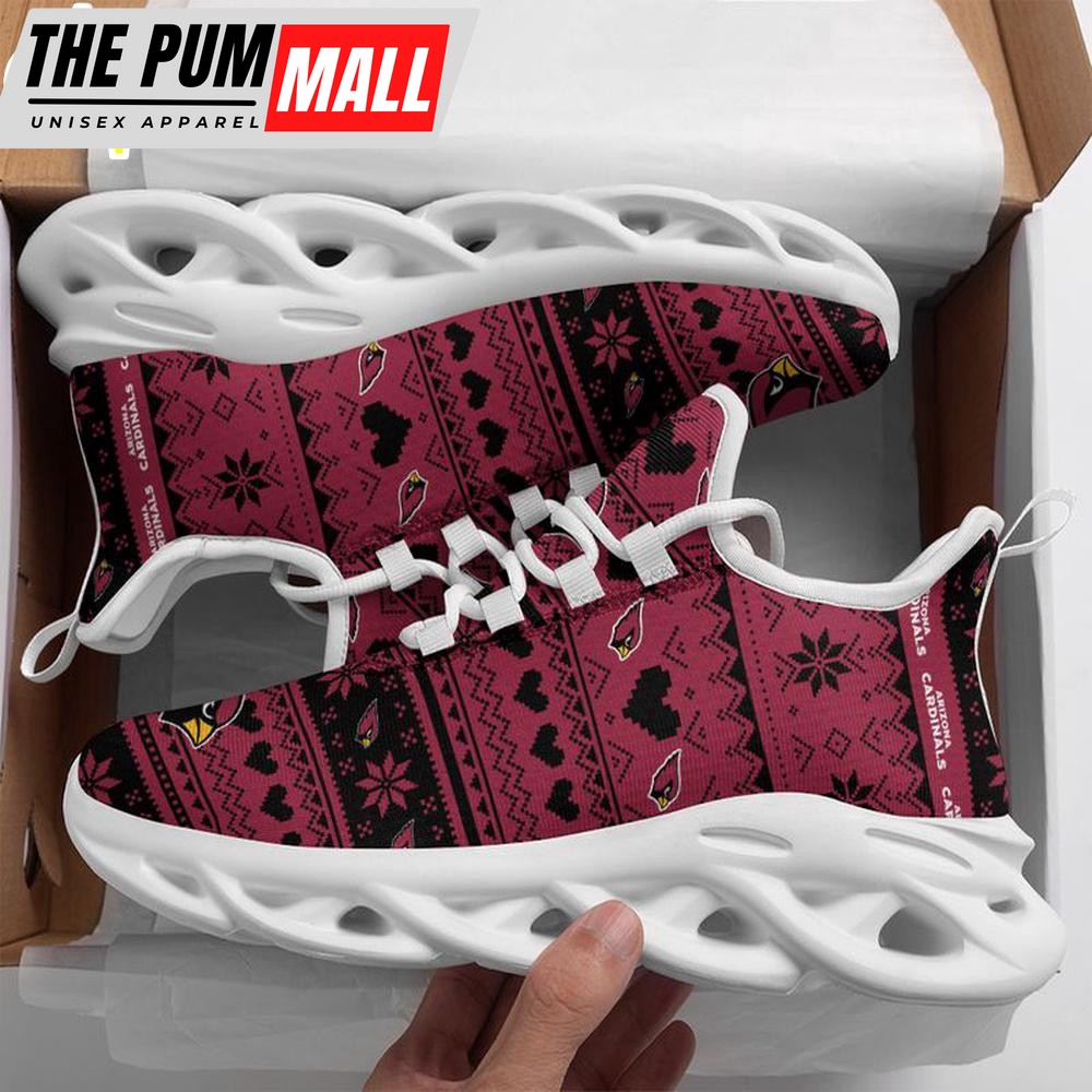 NFL Arizona Cardinals X-max Patterns Christmas Max Soul Shoes