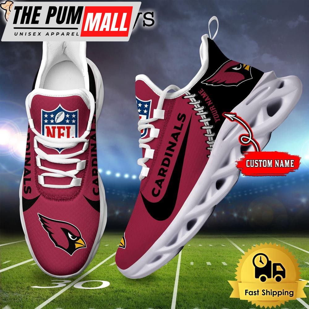 NFL Atlanta Falcons Custom Name Max Soul Shoes Gift For Fans